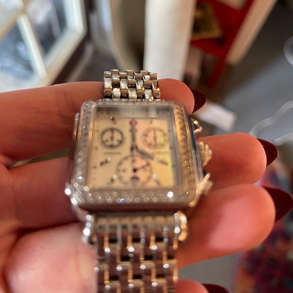 Michele deco watch with diamonds - Picture 11 of 11